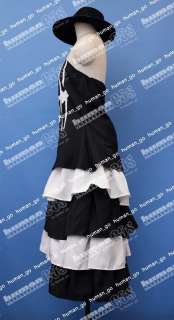 Perona Black Dress Cosplay Costume Size M Human Cos  