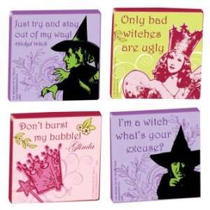  The Wizard of Oz Tile Magnets Set of 4