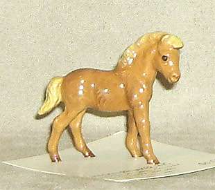 Hagen Renaker Miniature Ceramic Shetland Colt  
