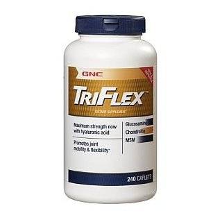  GNC TriFlex Glucosamine, Chondroitin, MSM, 240 Caplets 