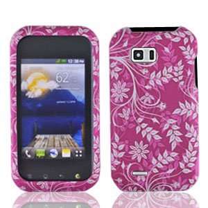  For T mobil Lg Mytouch Q C800 Accessory   Purple Leaf 