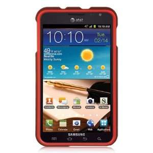 VMG Samsung Galaxy Note Hard Case Cover   Dark Red Premium Hard 2 Pc 