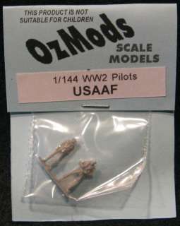 OzMods 1/144 U.S. WORLD WAR II PILOTS USAAF Standing  