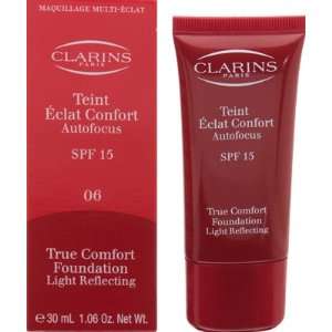 Clarins True Comfort Foundation Light Reflecting SPF15 06 