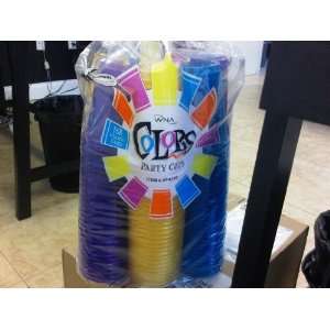  Party Cups Colors WNA 168 Count 16 oz(473ml) Kitchen 