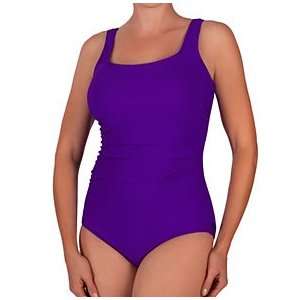   Fitness Must Have Classic Side Shirred Swimsuit