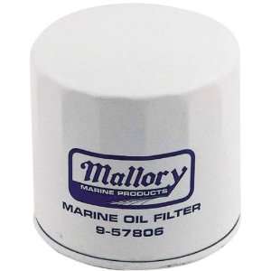  Mallory Marine 9 57806 Oil Filter Automotive