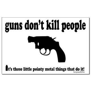 Guns Funny Mini Poster Print by 