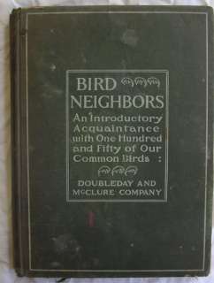 Bird Neighbors Neltje Blanchan 1898 HC  