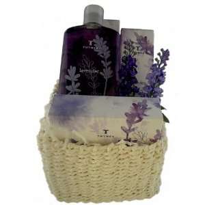 The Thymes Lavender Gift Basket