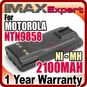 1AH NTN9858 NI MH Battery ft MOTOROLA XTS1500 XTS2500  