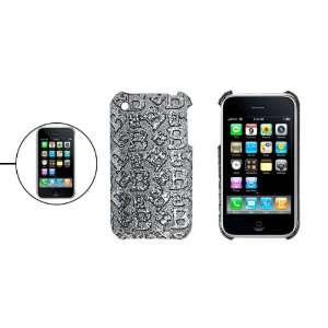   Alphabet Patteren Plastic Back Case for iPhone 3GS Electronics