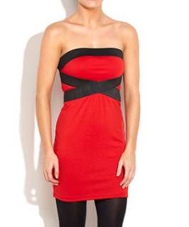 Red (Red) Thirty7 Bodycon Dress  235399660  New Look