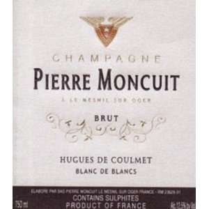   Pierre Moncuit Brut Blanc De Blancs NV 750ml Grocery & Gourmet Food