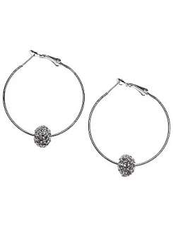   product,entityNameFireball hoop earrings by Lane Bryant