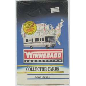 Winnebago Industries Series 1 Collectors Cards 36 Pack Box 