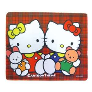  Hello Kitty Twin Kitty and Bear Friends Mousepad Toys 