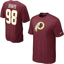   Washington Redskins Brian Orakpo Name & Number T Shirt   