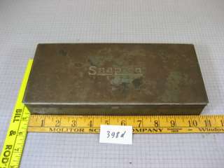SNAP ON METAL TOOL BOX E 1945 WWII ERA?? vintage tool military green 