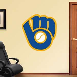   Brewers Fathead Wall Graphic Throwback Logo