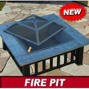  Frugah New Backyard Patio Metal Deck Fire Pit with Free 