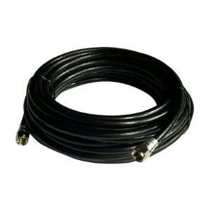   RG 6 Black Coaxial Cable, copper clad/dual shielded 