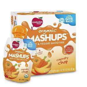 Revolution Foods Squeezable Fruit & Veggie Carroty Chop Mashups 3.17oz 