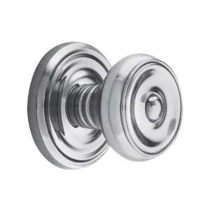  Classic Rosette Set With Waverly Knobs Privacy in Polished 