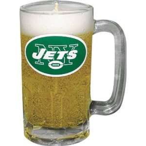  New York Jets Glass Mug Style Candle