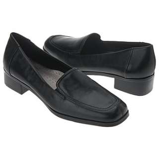 Womens Trotters Allison Black Leather Shoes 