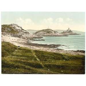   Reprint of Mumbles Head Lighthouse, Mumbles, Wales
