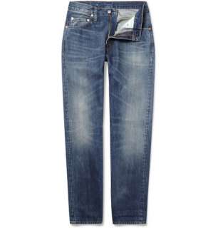 Levis Vintage Clothing 1967 505 Washed Slim Fit Selvedge Jeans  MR 