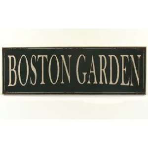  Boston Garden Sign Patio, Lawn & Garden