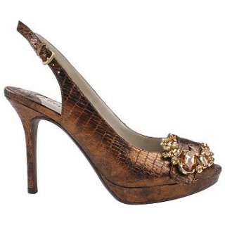 Womens J. Renee Regina Bronze Shoes 