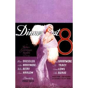  Dinner at Eight Poster Movie D (11 x 17 Inches   28cm x 