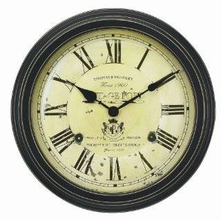  Vintage Style Oval French Wall Clock Galerie du Gaston 
