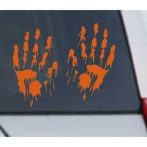  Bloody Hand Prints Decal Zombie Car Vinyl Sticker LARGE 
