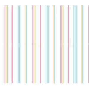  Pink Blue Stripes Wallpaper