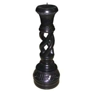  Tall Wood Candlestick [Set of 2]