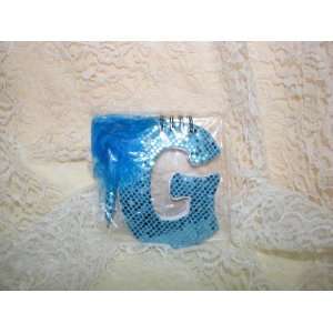   Ganz EL 2756 Letter G Notepad Blue with Matching Pen 