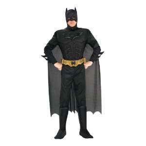  The Dark Knight Deluxe Muscle Chest Batman Mens Costume 