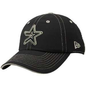   Astros Youth Black Junior Mesa Adjustable Hat