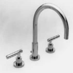   Faucets 7 7 8 Newport Brass Widespread Lavatory Faucet Spout Gun Metal
