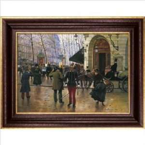   Capucines and The Vaudeville Theatre by Beraud, Jean   45.37 x 34.87