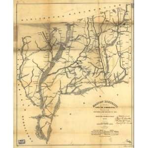  1825 Map South Carolina, Marion County