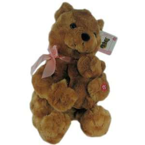   Singing & Moving Mother & Baby Plush Teddy Bear by Russ Toys & Games