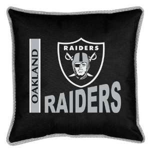   Oakland Raiders (2) SL Bed/Sofa/Couch/Toss Pillows