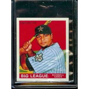   Goudey Baseball Red Back # 23 Carlos Lee   Astros   MLB Trading Card