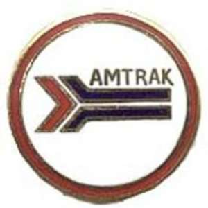  Amtrak Railroad Pin Round 1 Arts, Crafts & Sewing
