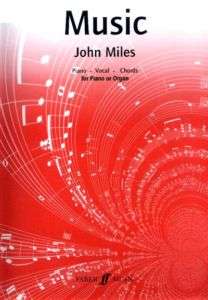 John Miles Music Was My First Love Noten Gesang Klavier  